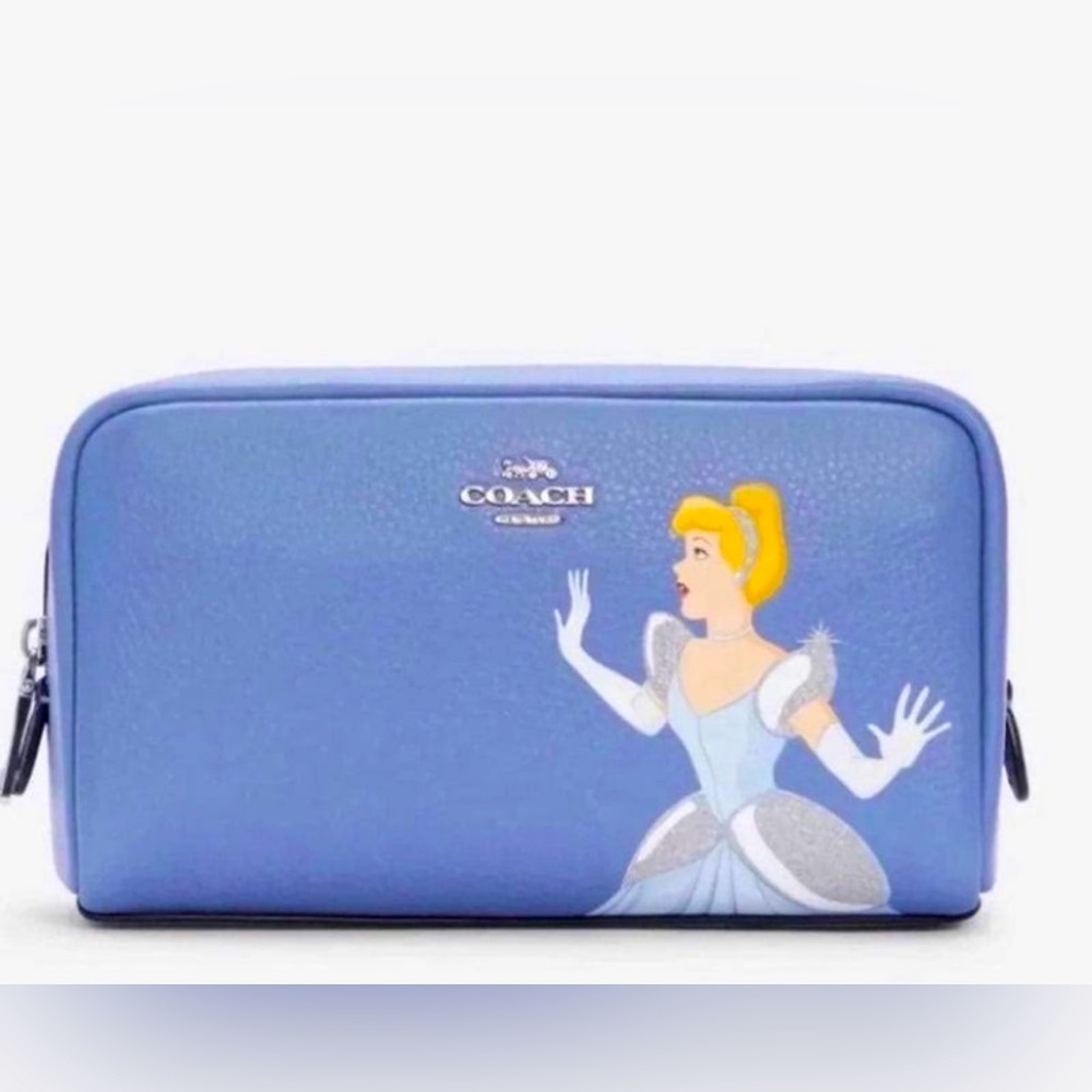 NWT Disney x Coach Cinderella Pouch- Limited Edition